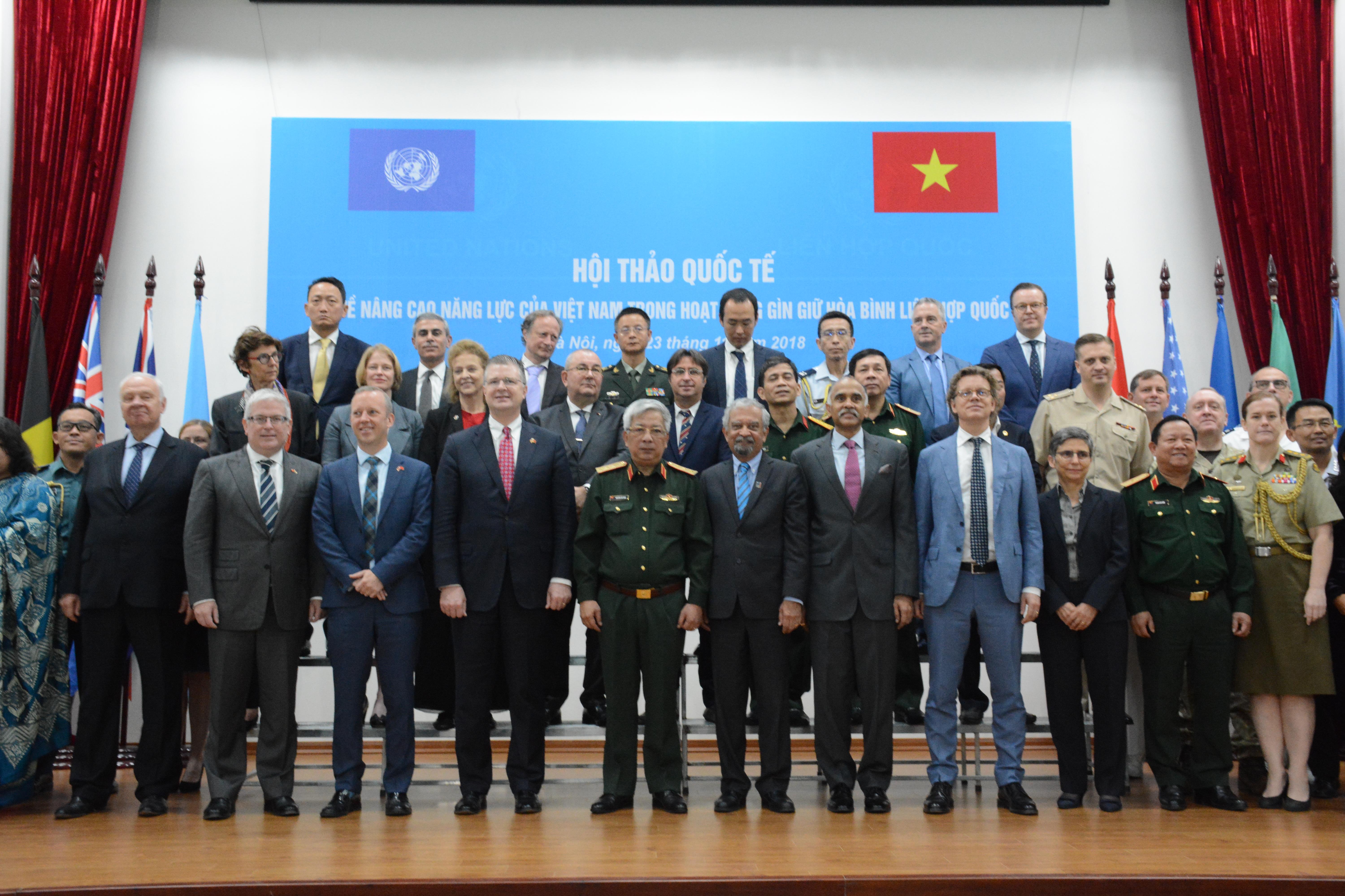 Nâng cao năng lực của Việt Nam trong hoạt động gìn giữ hòa bình Liên hợp quốc